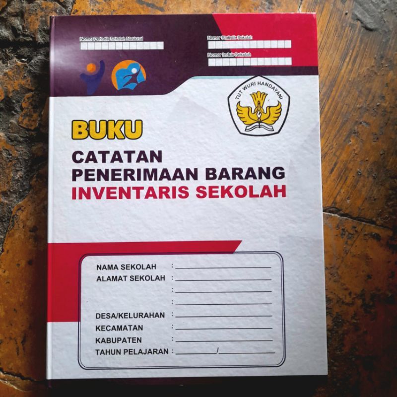 Jual Buku Catatan Penerimaan Barang Inventaris Sekolah Shopee Indonesia