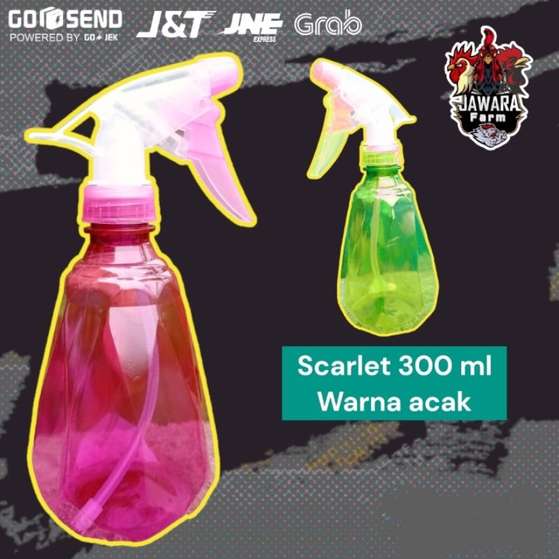 Jual Semprotan Air Botol Sprayer Bulat Asena Violet Scarlet 300ml