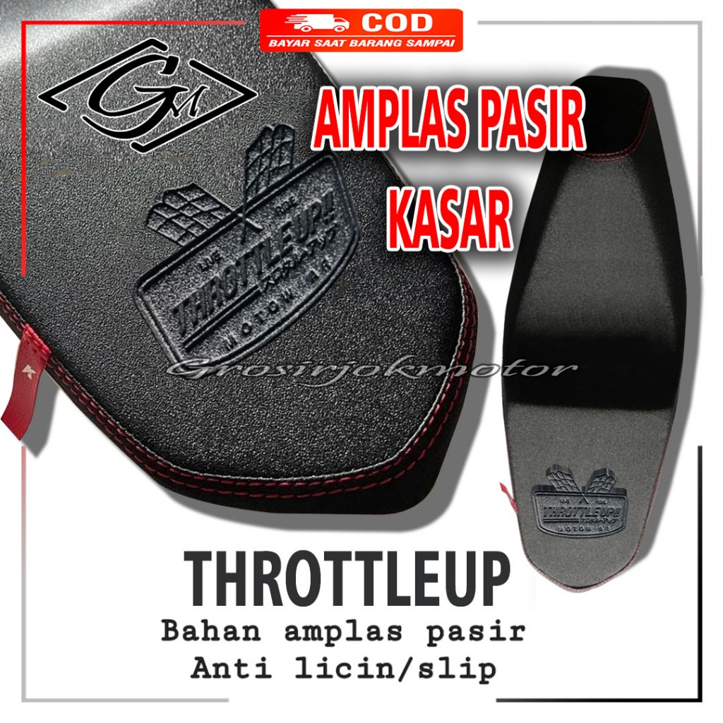 Jual SARUNG KULIT JOK AMPLAS THROTTLEUP Kingspeed Roadrace Kingdrag