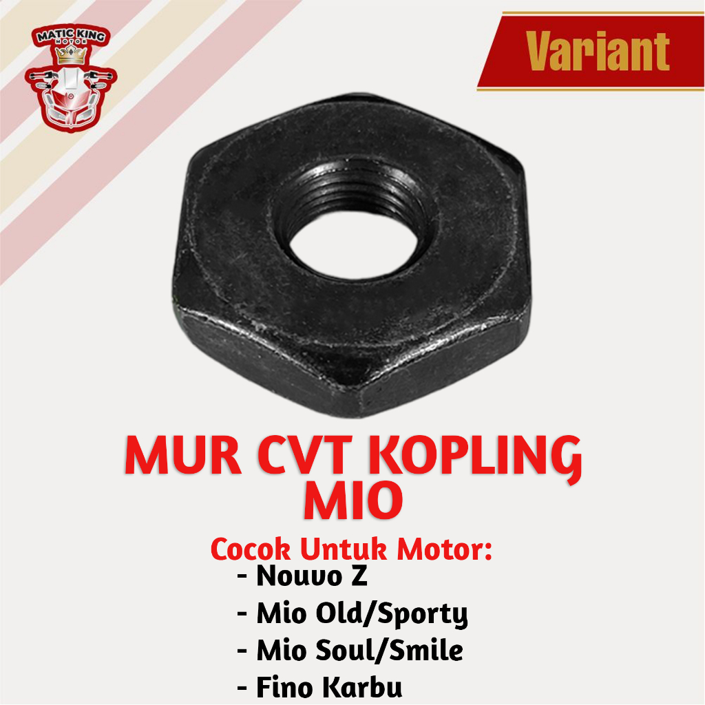 Jual Baut Mur Mangkok Rumah Kampas Ganda Kopling Pulley Pully Belakang