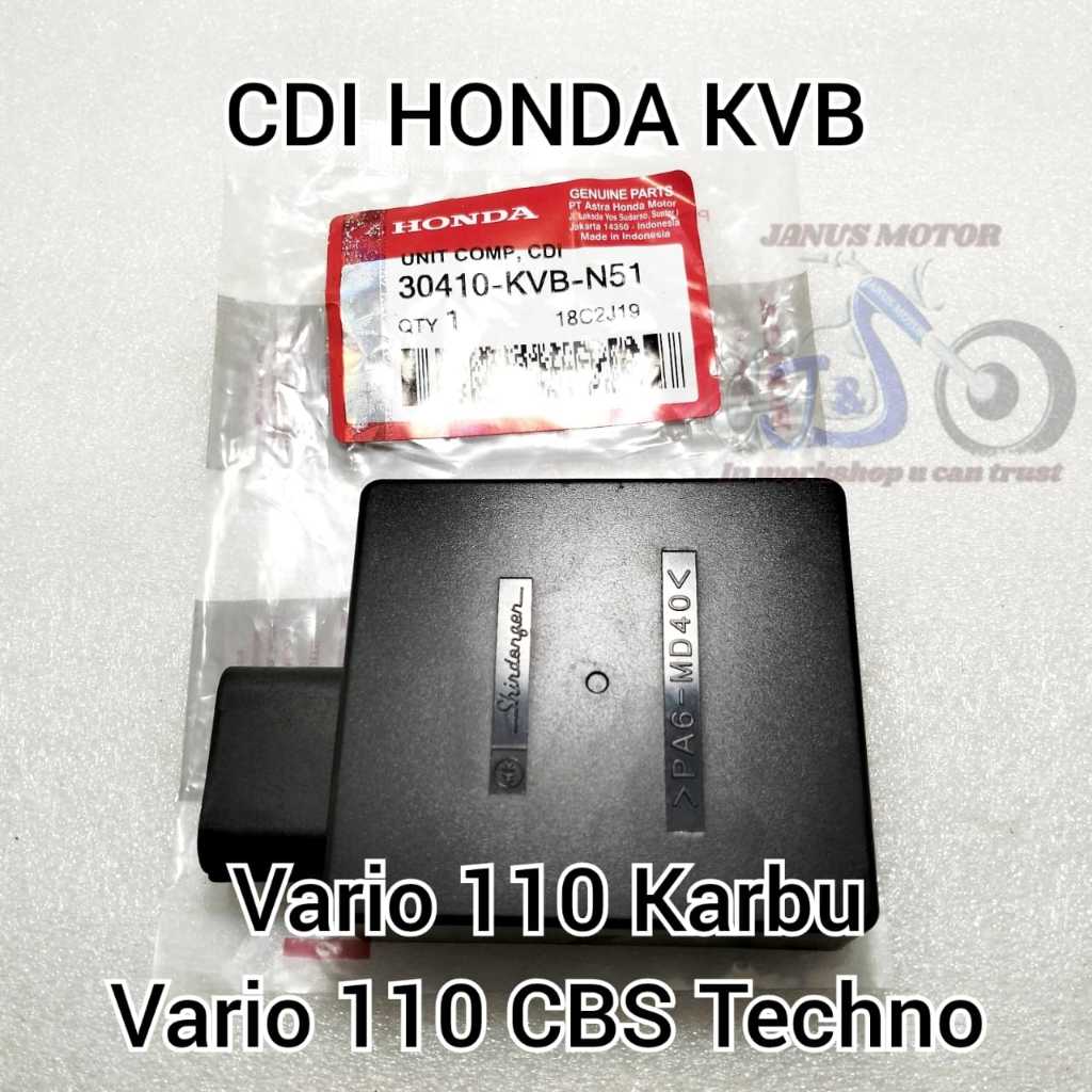 Jual Cdi Unit Honda Vario Cbs Techno Karbu Kvb Kualitas Original