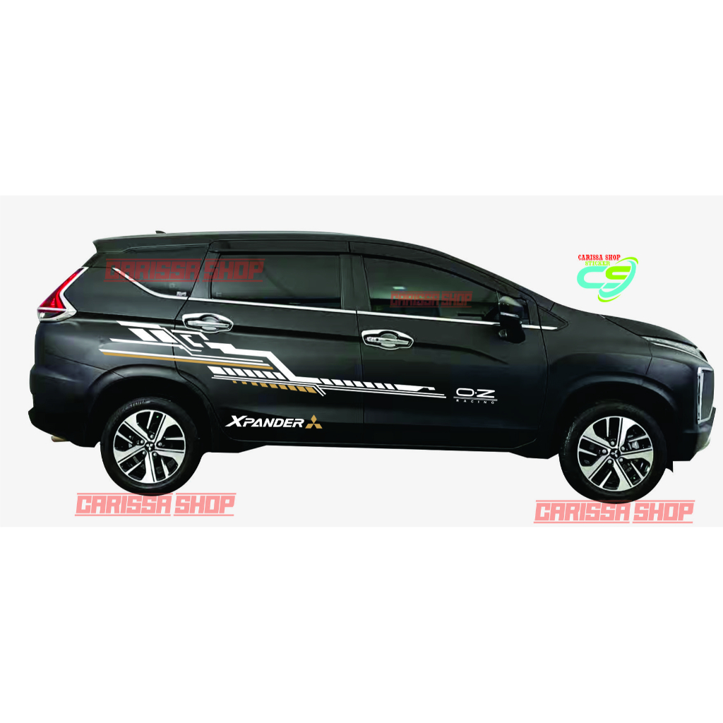 Jual Stiker Mobil Mitsubishi Xpander Sticker List Stripe Tribal Xpander