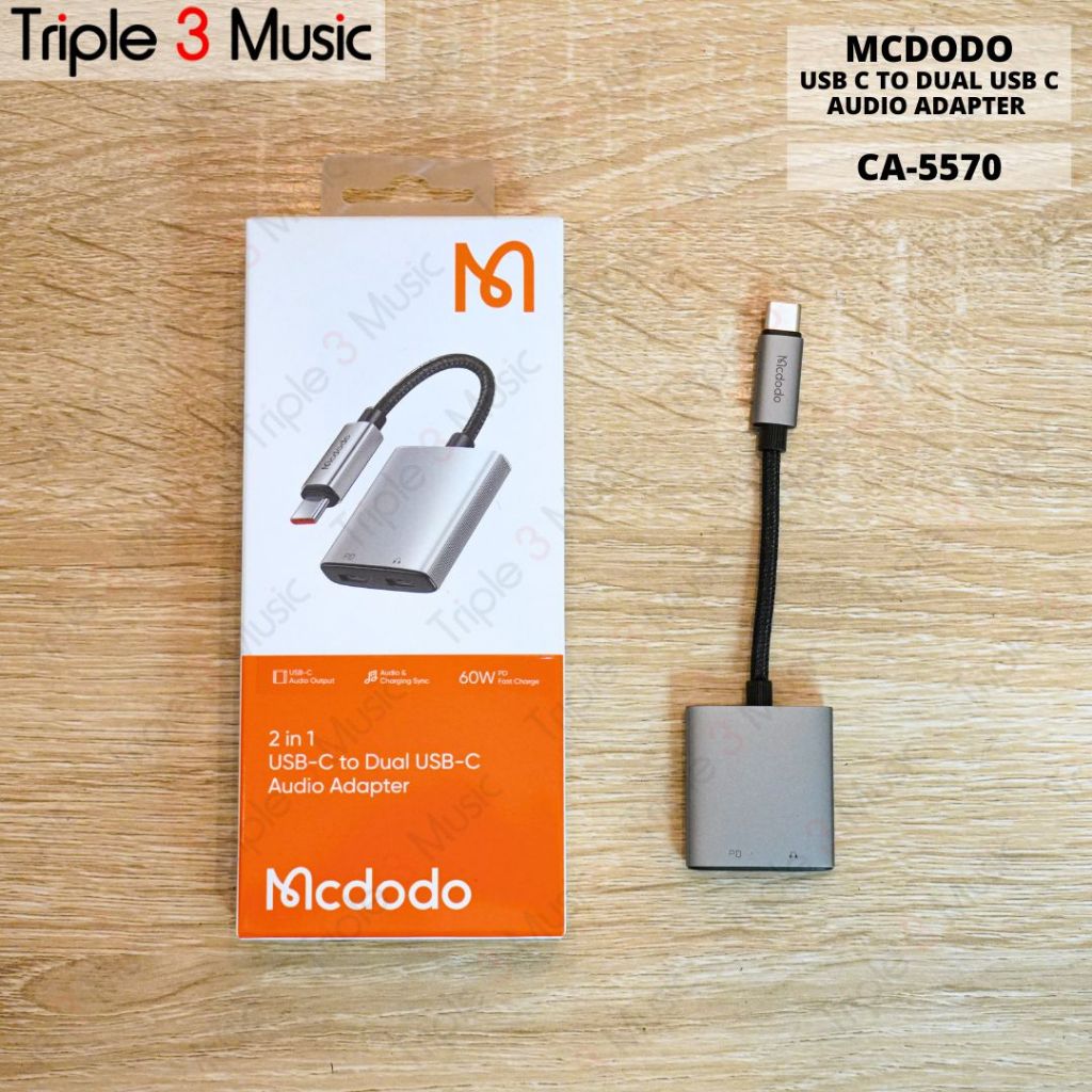 Jual Mcdodo Ca Otg Splitter Type C To C Charging Usb C Audio