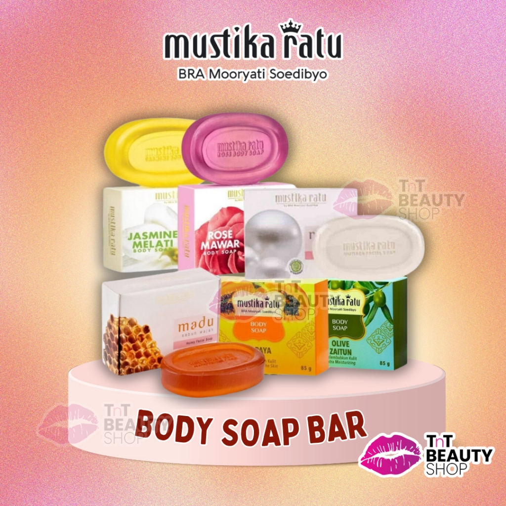 Jual Mustika Ratu Body Soap 85gr Sabun Batang Sabun Mandi TnT