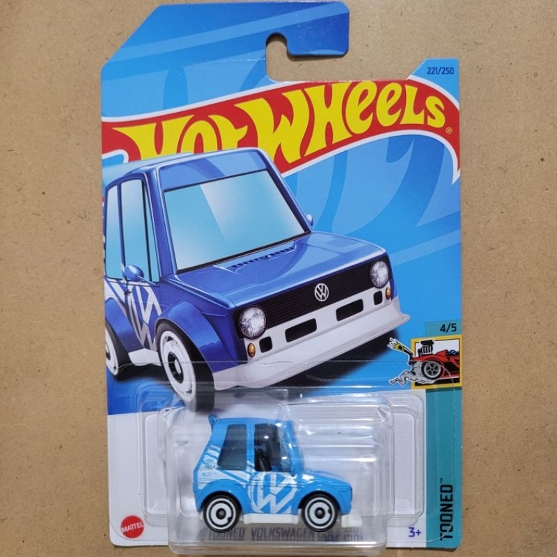 Jual HOT WHEELS TOONED VOLKSWAGEN GOLF MK1 TOONED BLUE TH