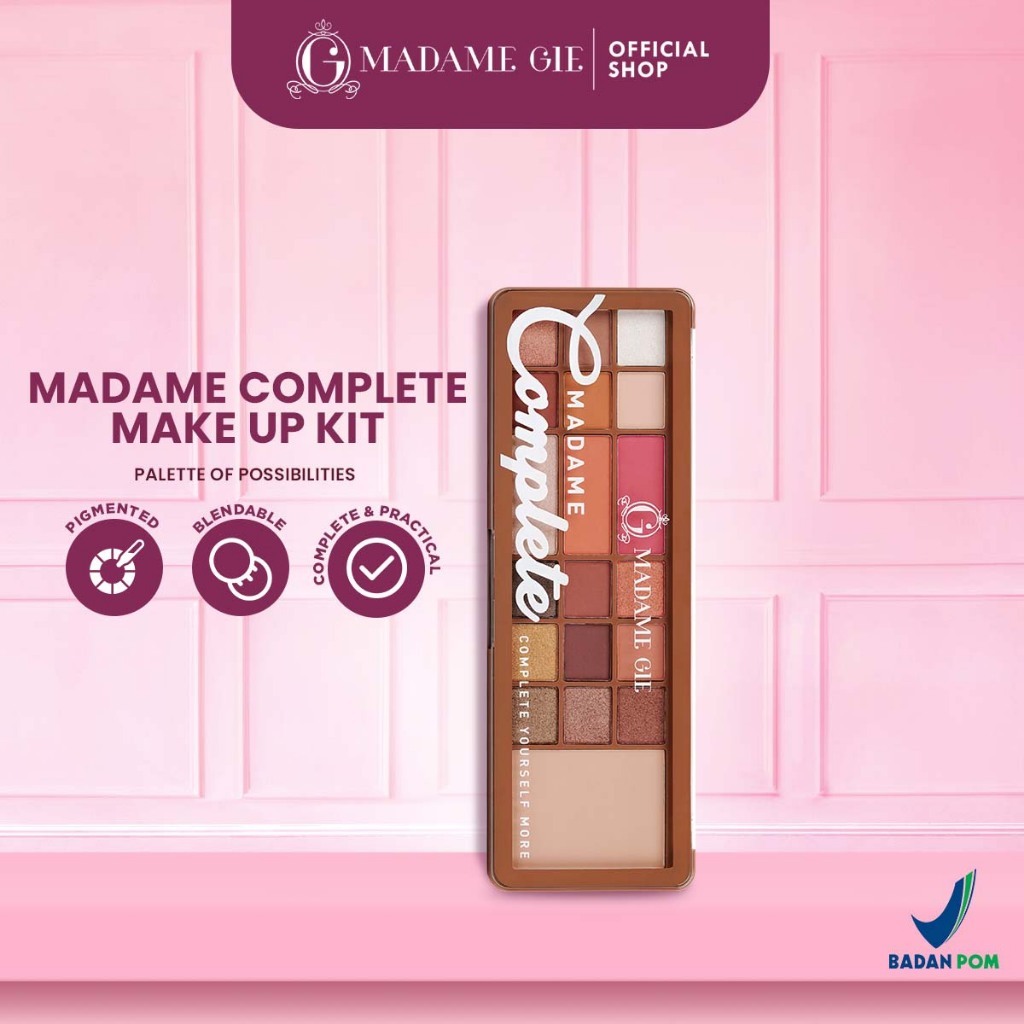 Jual Madame Gie Madame Complete Make Up Kit MakeUp Face Pallete