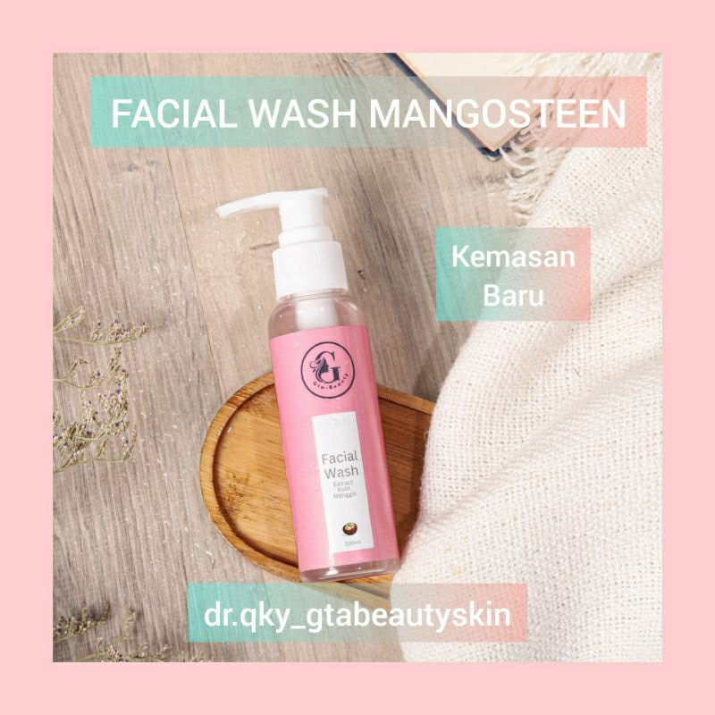 Jual Facial Wash Dr Qky Gtabeauty Kemasan Baru Shopee Indonesia