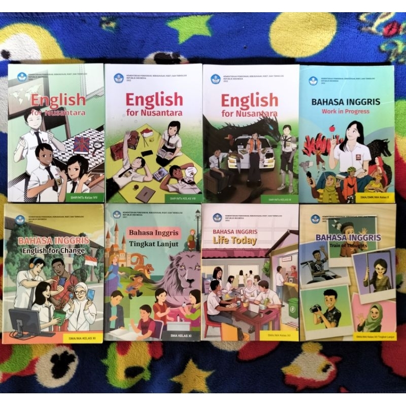 Jual ORIGINAL BUKU BAHASA INGGRIS ENGLISH FOR NUSANTARA CHANGE WORK IN