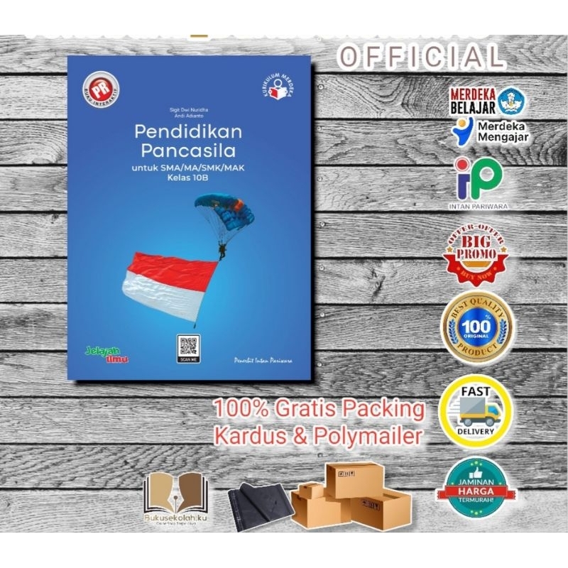 Jual Buku Pr Lks Interaktif Pendidikan Pancasila Ppkn Intan Pariwara