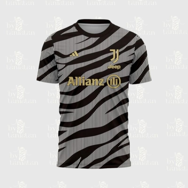 Jual JERSEY JUVENTUS PREMATCH 2023 2024 FULL PRINTING Free Nama No