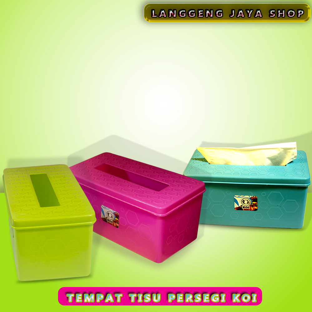 Jual Langgeng Jaya Kotak Tempat Tisu Estetik Tissue Box Tisu