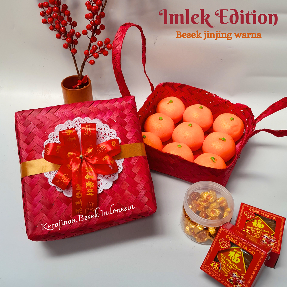 Jual SPESIAL BOX HAMPERS IMLEK CNY SANGJIT 2024 BESEK JINJING TANPA