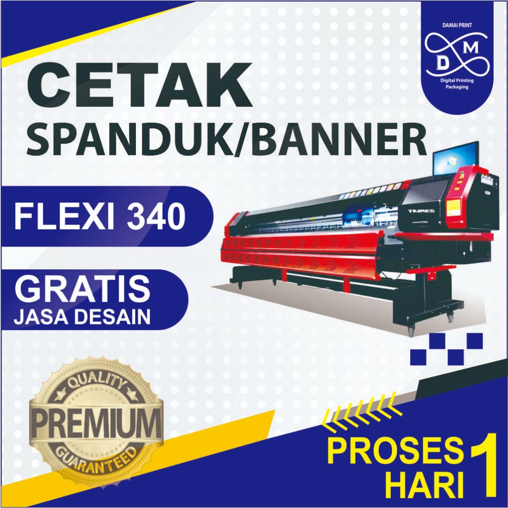 Jual Free Desain Cetak Spanduk Print Banner Baliho Murah Flexi