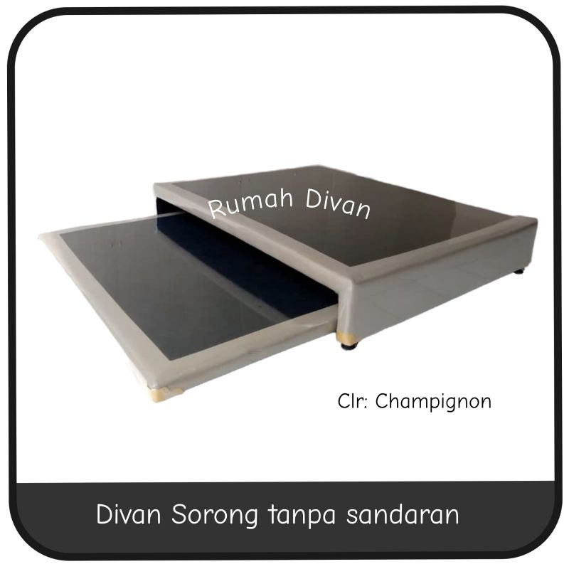 Jual Divan Dipan Tempat Tidur Sorong Tanpa Sandaran Dan Kasur Bisa