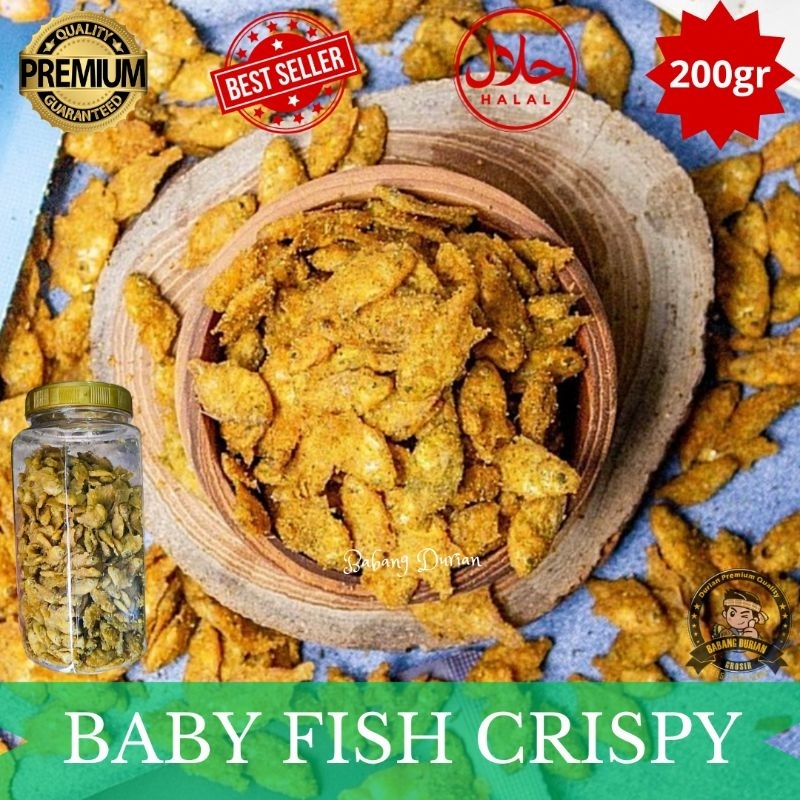 Jual Baby Fish Crispy Gr Dari Ikan Fresh Dimasak Dengan Bahan