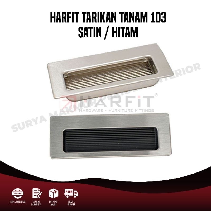 Jual Tarikan Tanam Harfit Mm Lemari Pintu Geser Sliding Door Slide