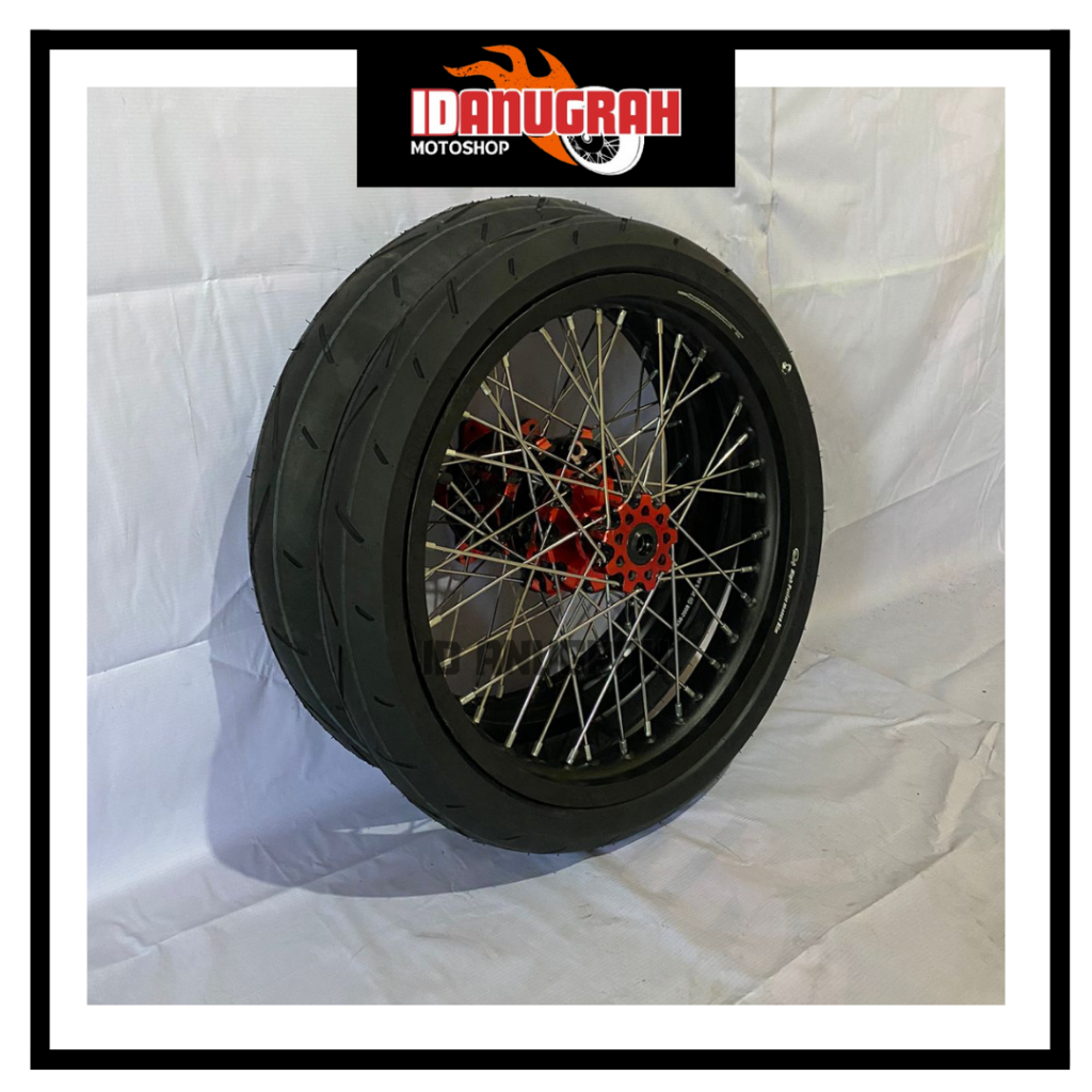 Jual Paket Roda Ban Velg Surex Semi Cacing Supermoto Crf L Shopee