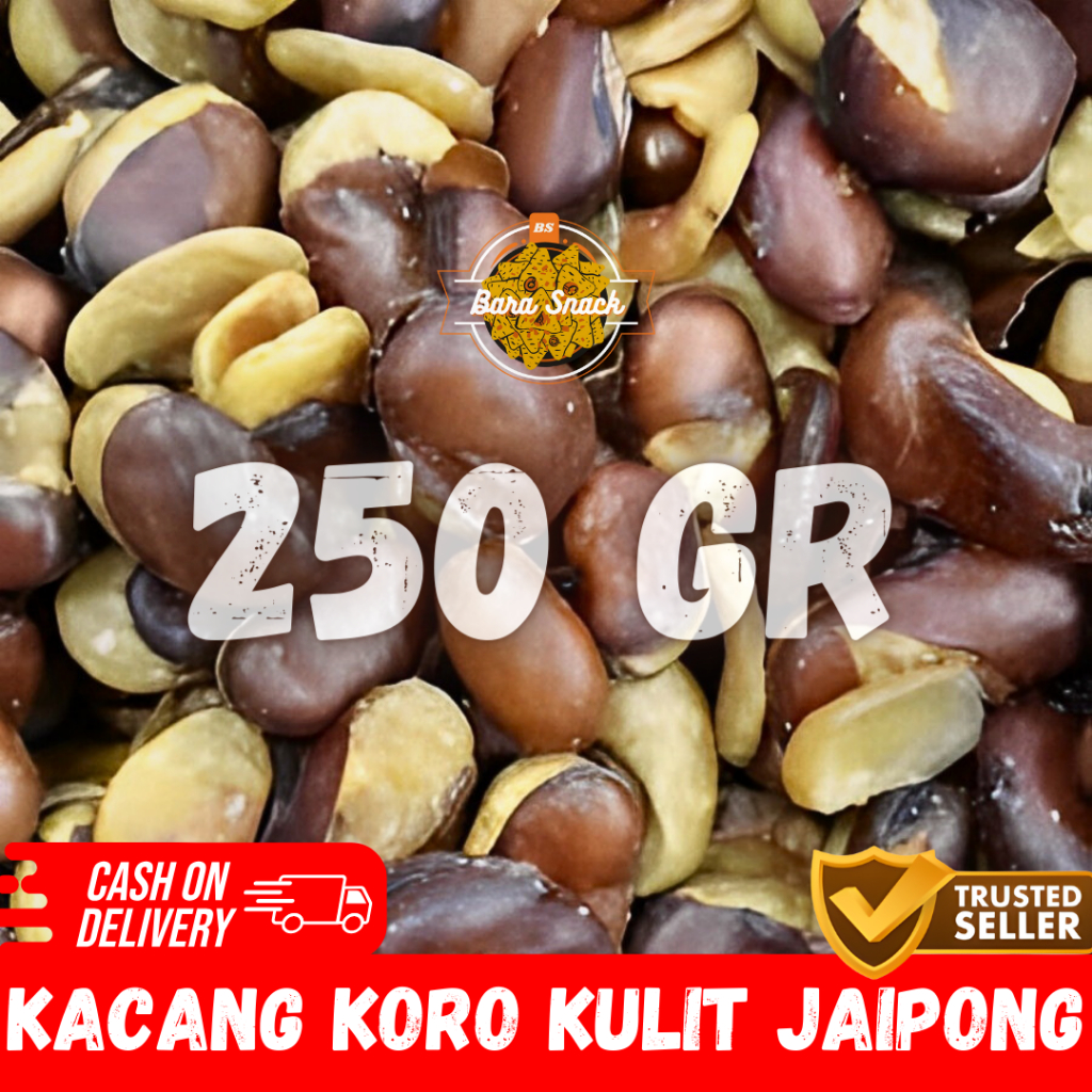 Jual Gr Kacang Koro Kulit Asin Gurih Cap Jaipong Camilan Snack