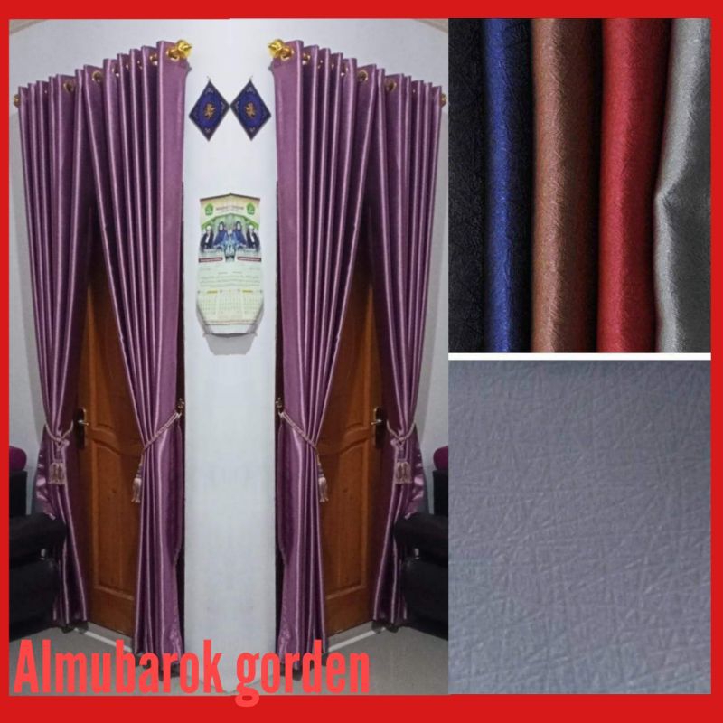 Jual Gorden Set Gorden Ruang Tamu Ukuran Lebar Gorden Jendela Dan