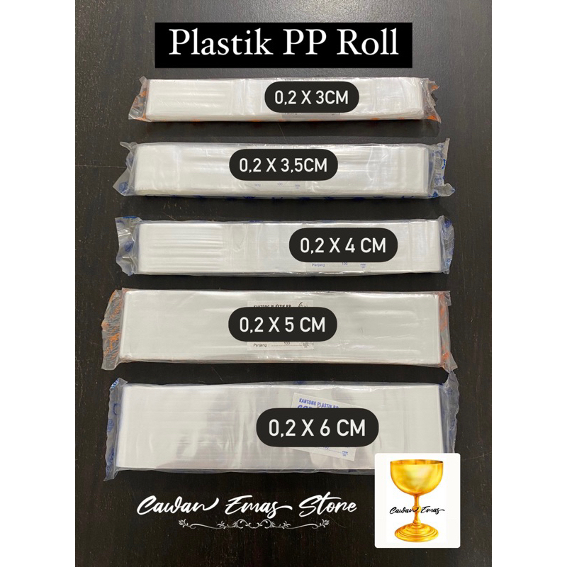 Jual Plastik Roll Tebal 0 2 Mic Plastik PP Roll Plastik 100 Meter