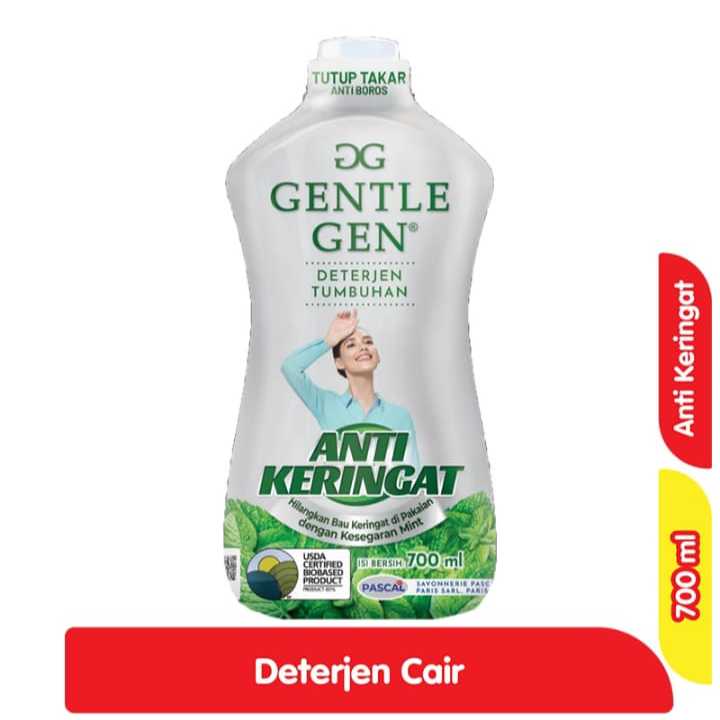 Jual Gentle Gen Detergent Cair Deterjen Tumbuhan Anti Keringat Ml