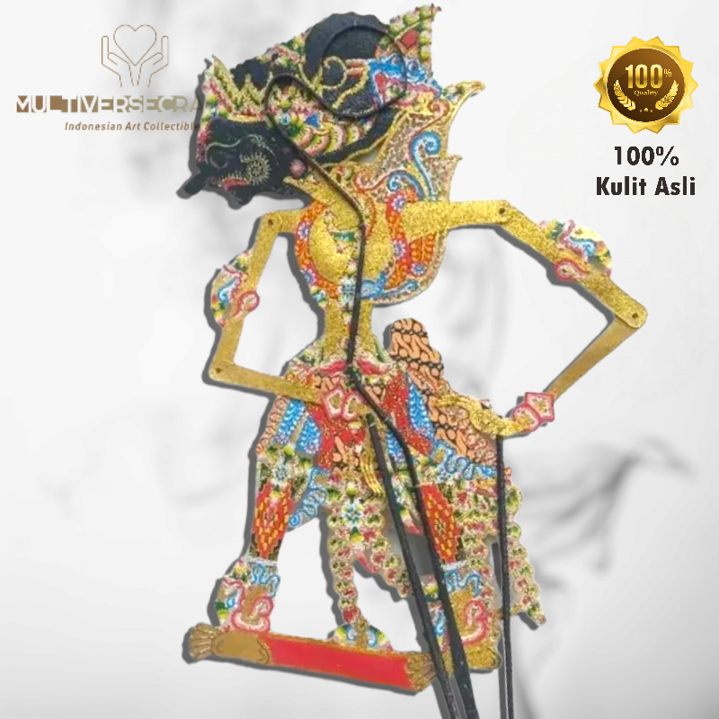 Jual Wayang Alusan Kulit Sapi Asli Jayadrata Halus Ukuran Cm Standar