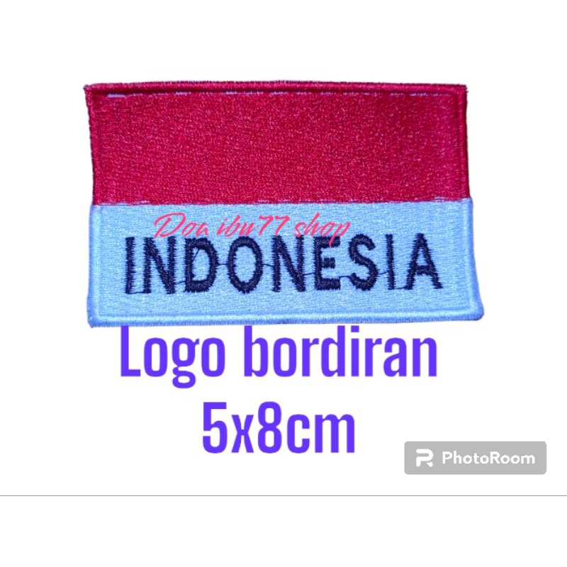 Jual Logo Bordir Bendera Merah Putih Shopee Indonesia