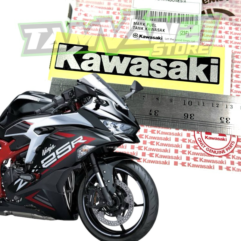 Jual Mark Fuel Tangk Stiker Tangki Logo Kawasaki Zx Zx R Original