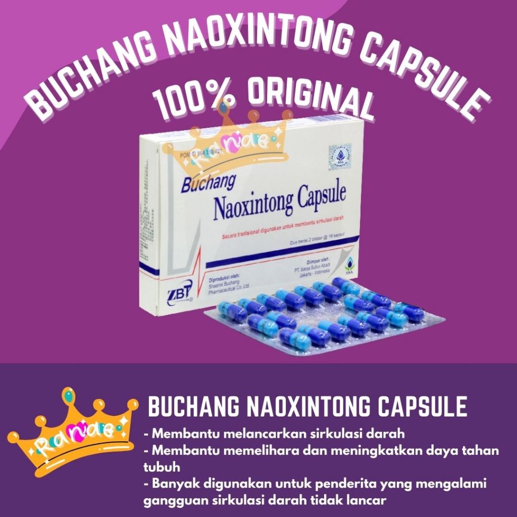 Jual Dus Buchang Naoxintong Capsules Shopee Indonesia