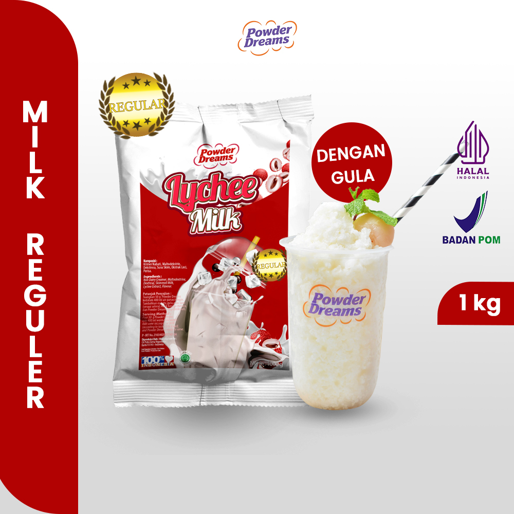 Jual Bubuk Minuman Milk Series Varian Reguler Kemasan Kg Powder