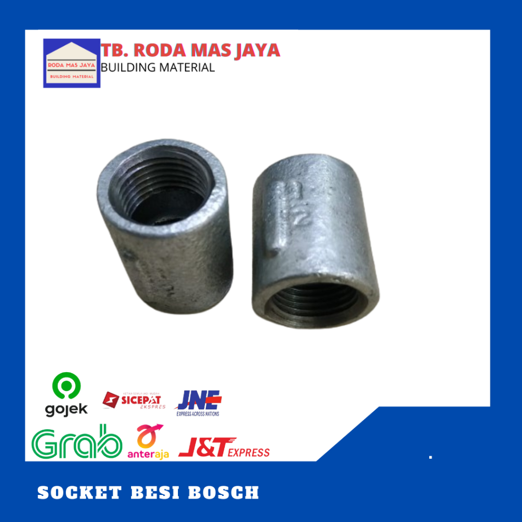 Jual Sambungan Pipa Socket Pipa Fitting Pipa Besi Shopee Indonesia