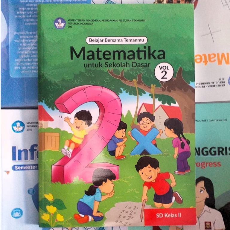 Jual Buku Siswa Matematika Vol 2 Kelas 2 SD Kurikulum Merdeka