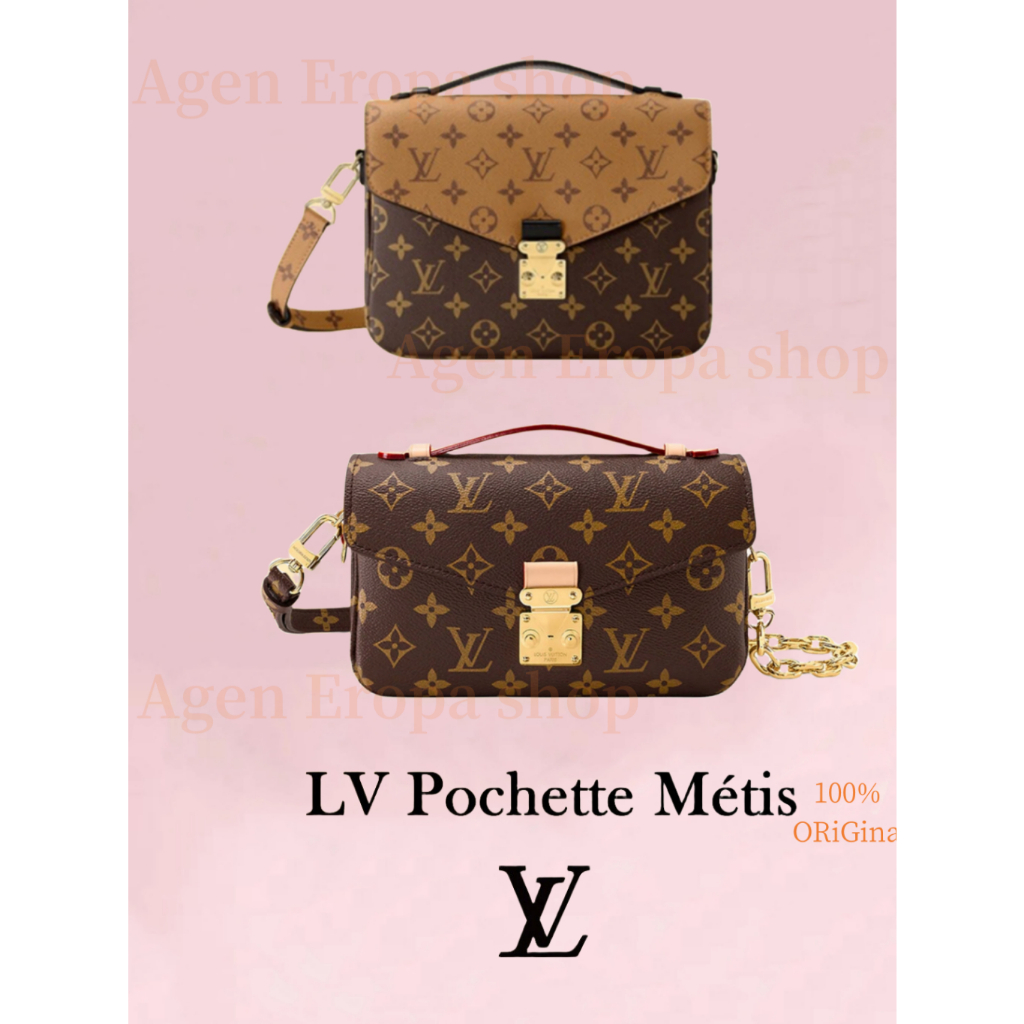 Jual Louis Vuitton East West M Tis Classic Messenger Bag Chain Bag