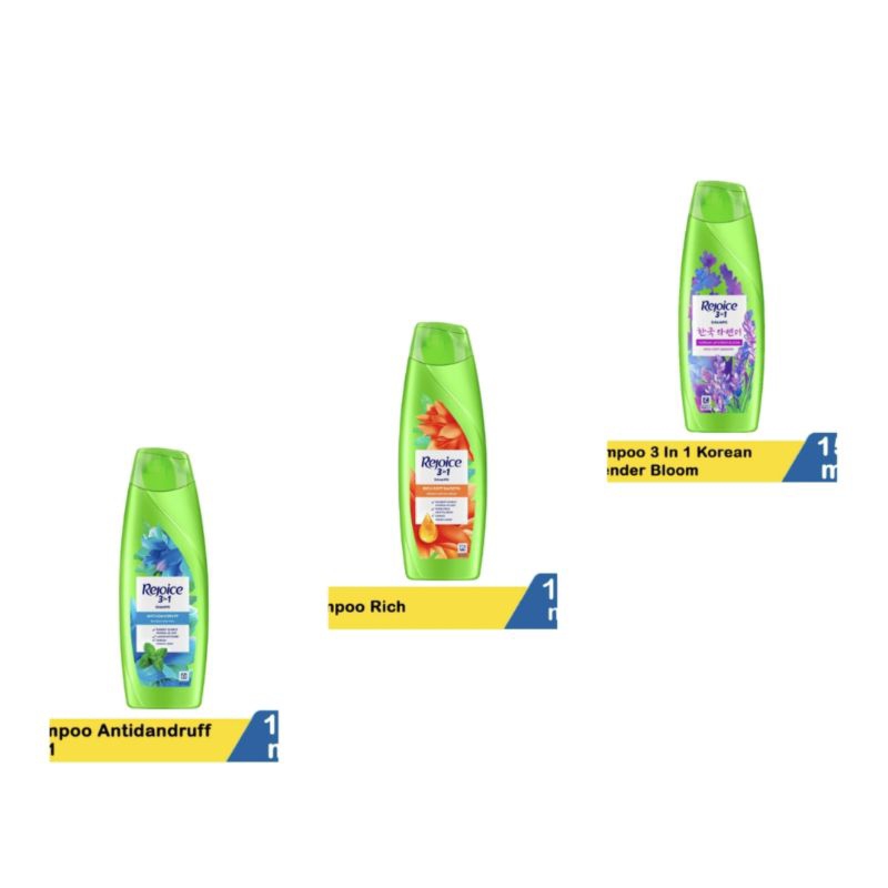 Jual REJOICE SHAMPO ALL VARIAN UKURAN 150ML Shopee Indonesia