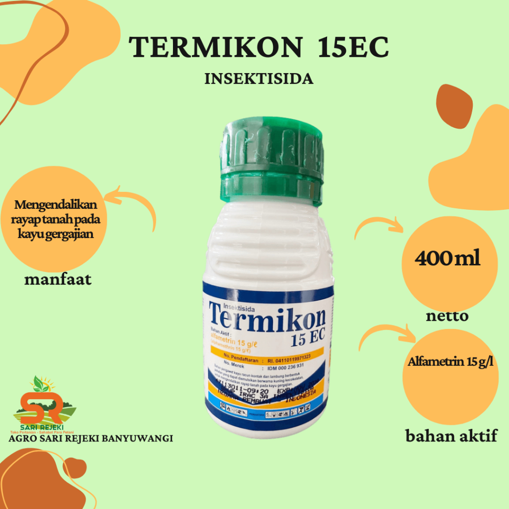 Jual TERMIKON 15EC 400ML INSEKTISIDA Anti Rayap Shopee Indonesia