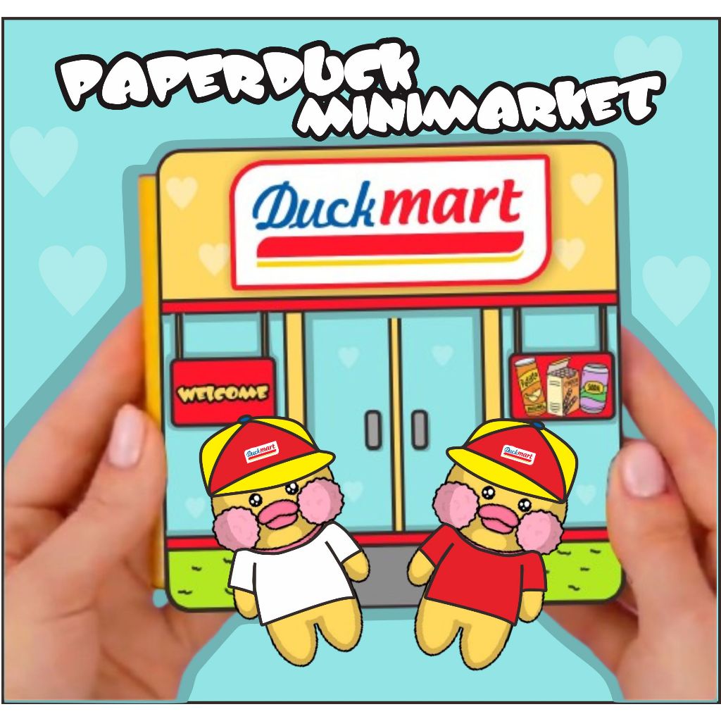 Jual Paper Duck Bebek Buku Bebek Viral Paperduck Papercraft Mainan