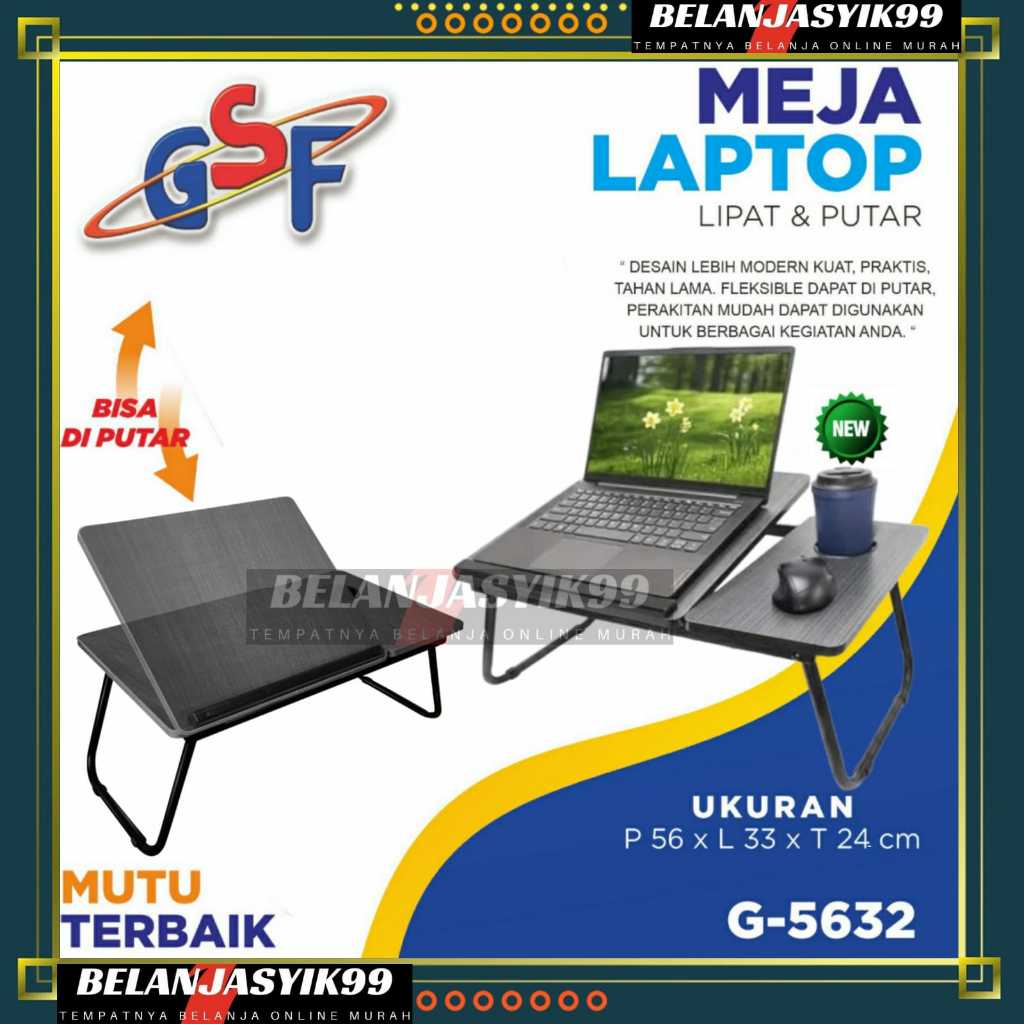 Jual MEJA GSF G 5632 MEJA LAPTOP GSF 5632 MEJA LAPTOP LIPAT