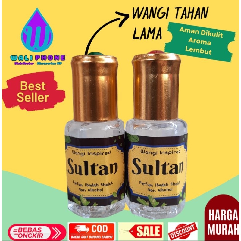 Jual Parfum Sultan Arabia Buat Badan Baju Cocok Untuk Ibadah Sholat Dan