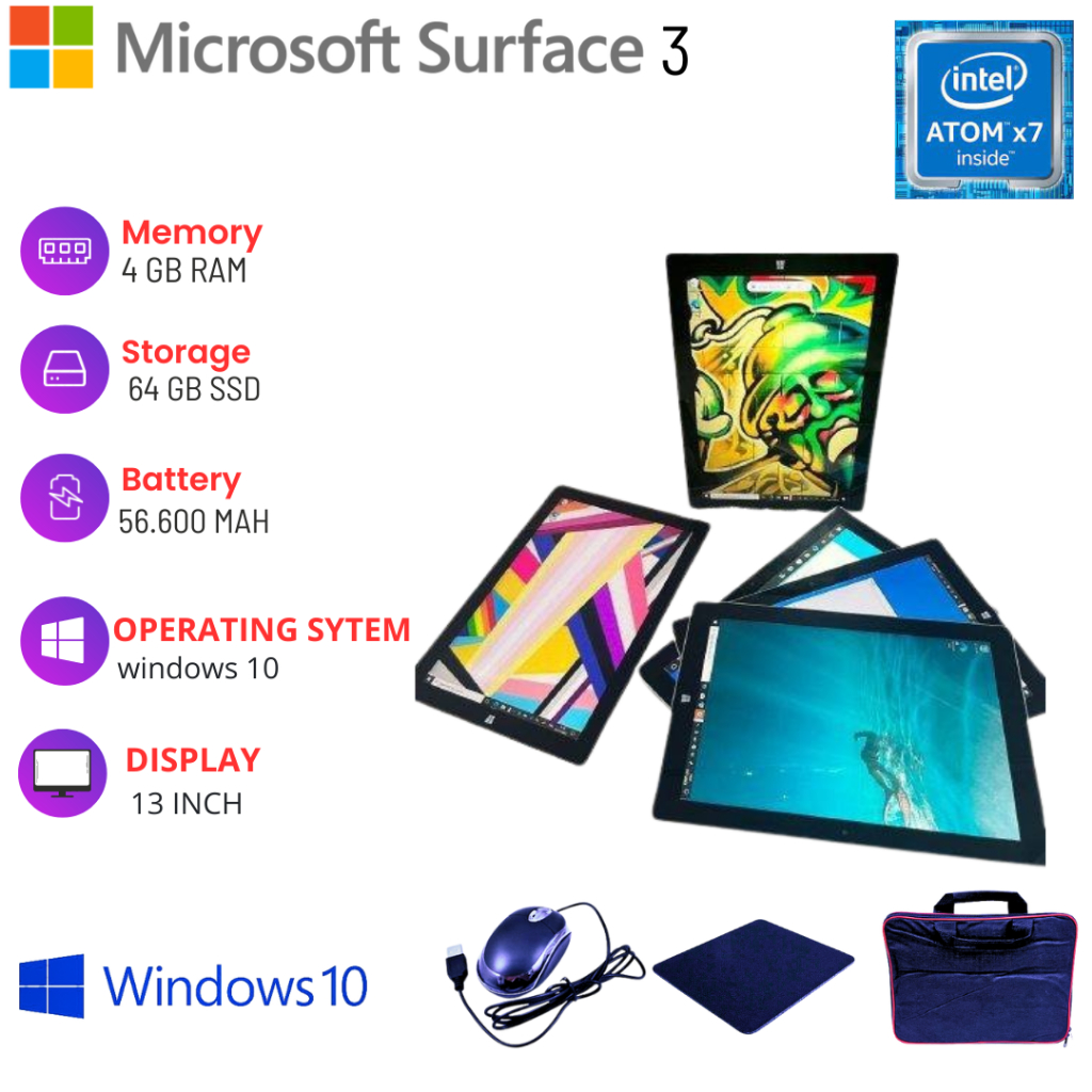 Jual LAPTOP MICROSOFT SURFACE PRO 6 3 Atom Pro 2 Pro 4 Pro 5 Pro 7 Pro