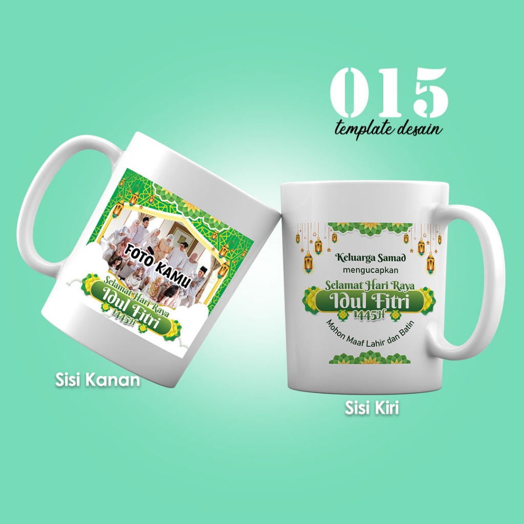 Jual Mug Hari Raya Idul Fitri Cetak Gelas Idul Fitri Kado Souvenir