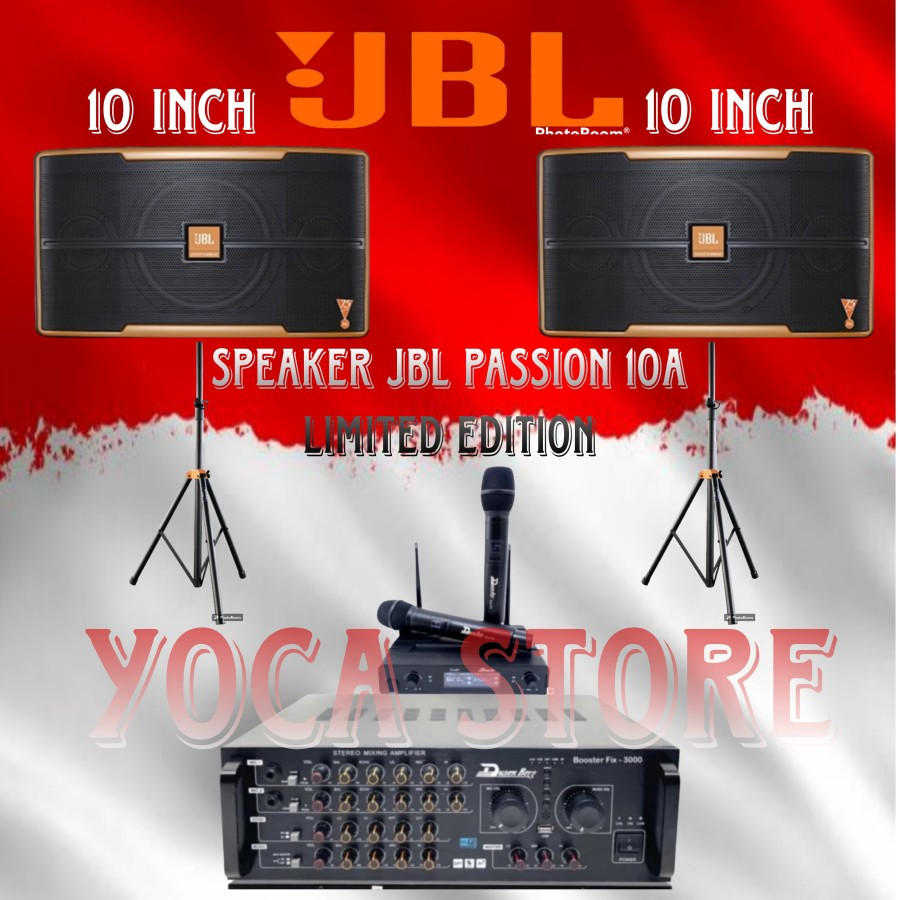 Jual Karaoke Set JBL 10 Inch Passion 10 Ampli Bluetooth Konek Smart Tv