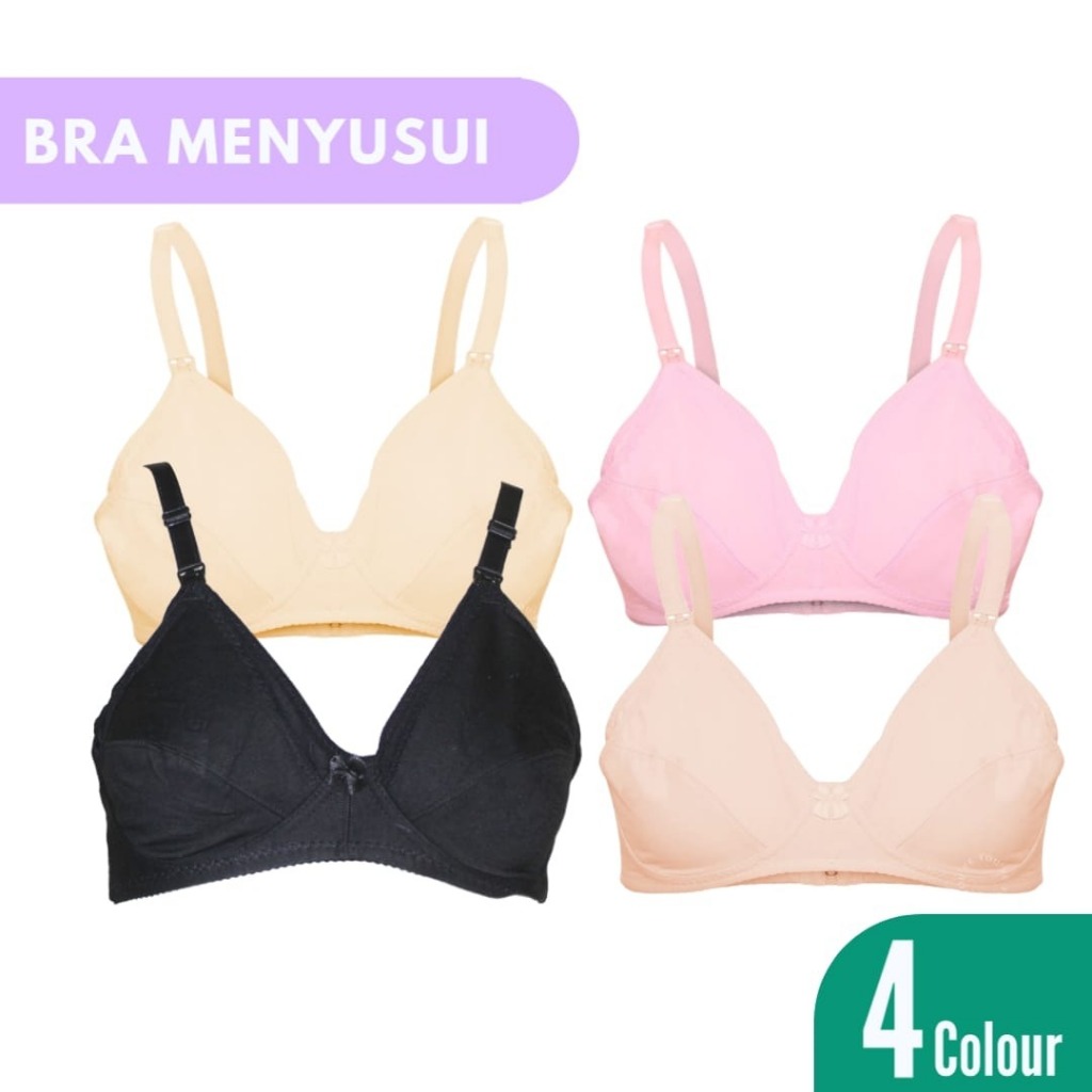 Jual Momiasi Bra BH Wanita Menyusui Ibu Busui Murah Jumbo Tanpa Busa