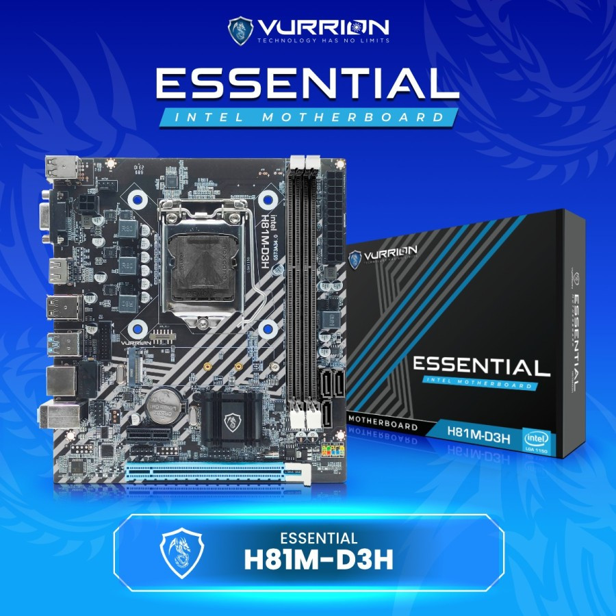 Jual Motherboard Motherboard Vurrion Essential H M D H Lga