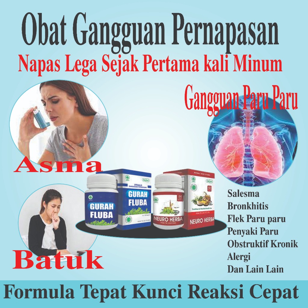 Jual Obat Sesak Napas Obat Asma Pembersih Paru Paru Penhilang Dahak