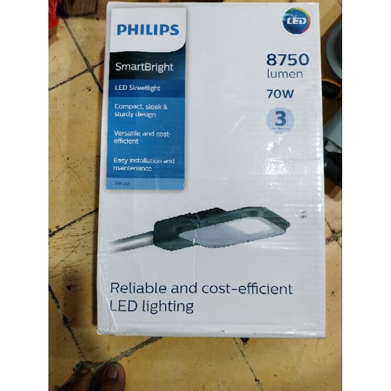 Jual Lampu Jalan Led Philips Brp Watt W Lampu Pju Led K