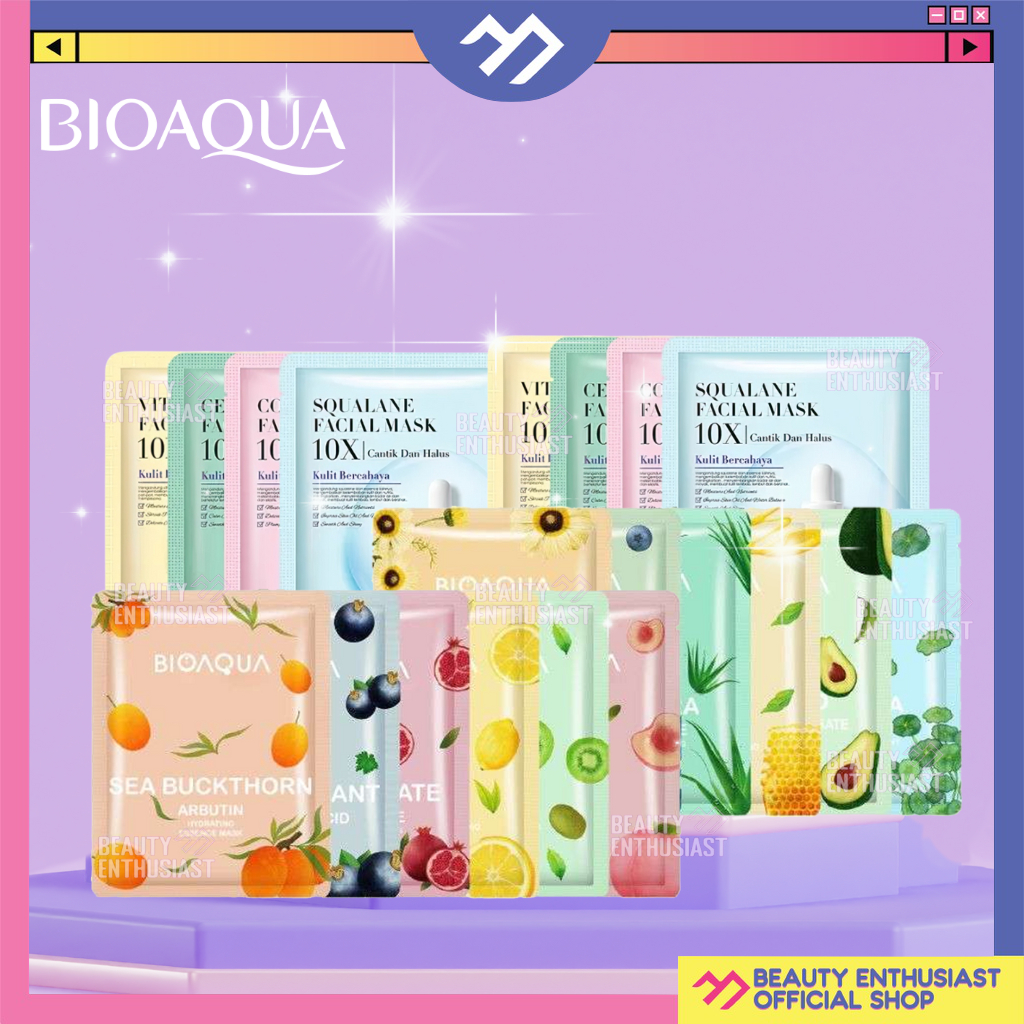 Jual Beautyenthusiast Bioaqua Sheet Mask X The Effect Masker