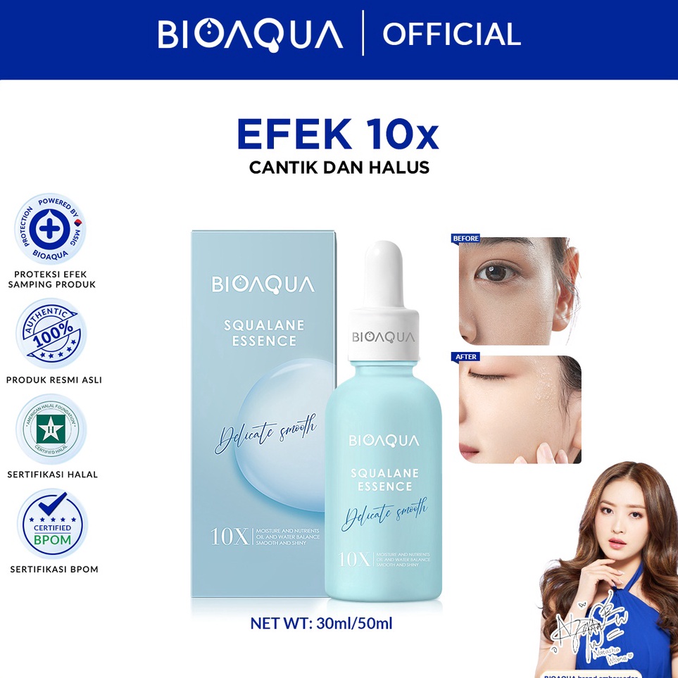 Jual Top Sale Bioaqua Squalane Hydrating Moisturizing Essence Ml Ml