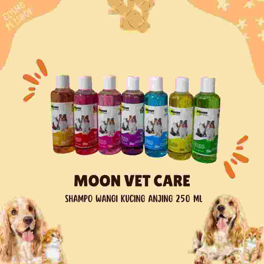 Jual Shampoo Kutu Jamur Kucing Anjing Moon Conditioner Kemasan Ml