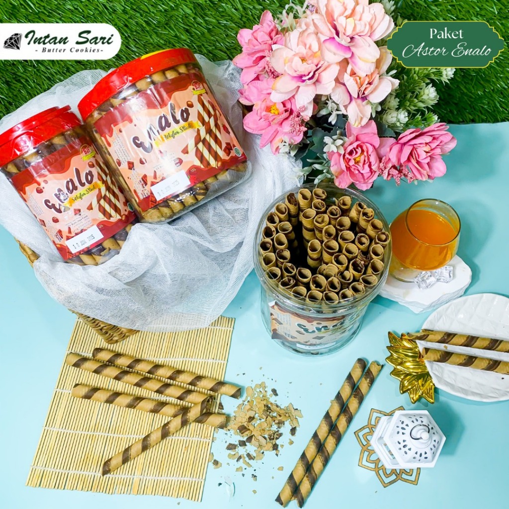 Jual Paket Astor Enalo Wafer Stik Intan Sari Hari Raya Idul Fitri