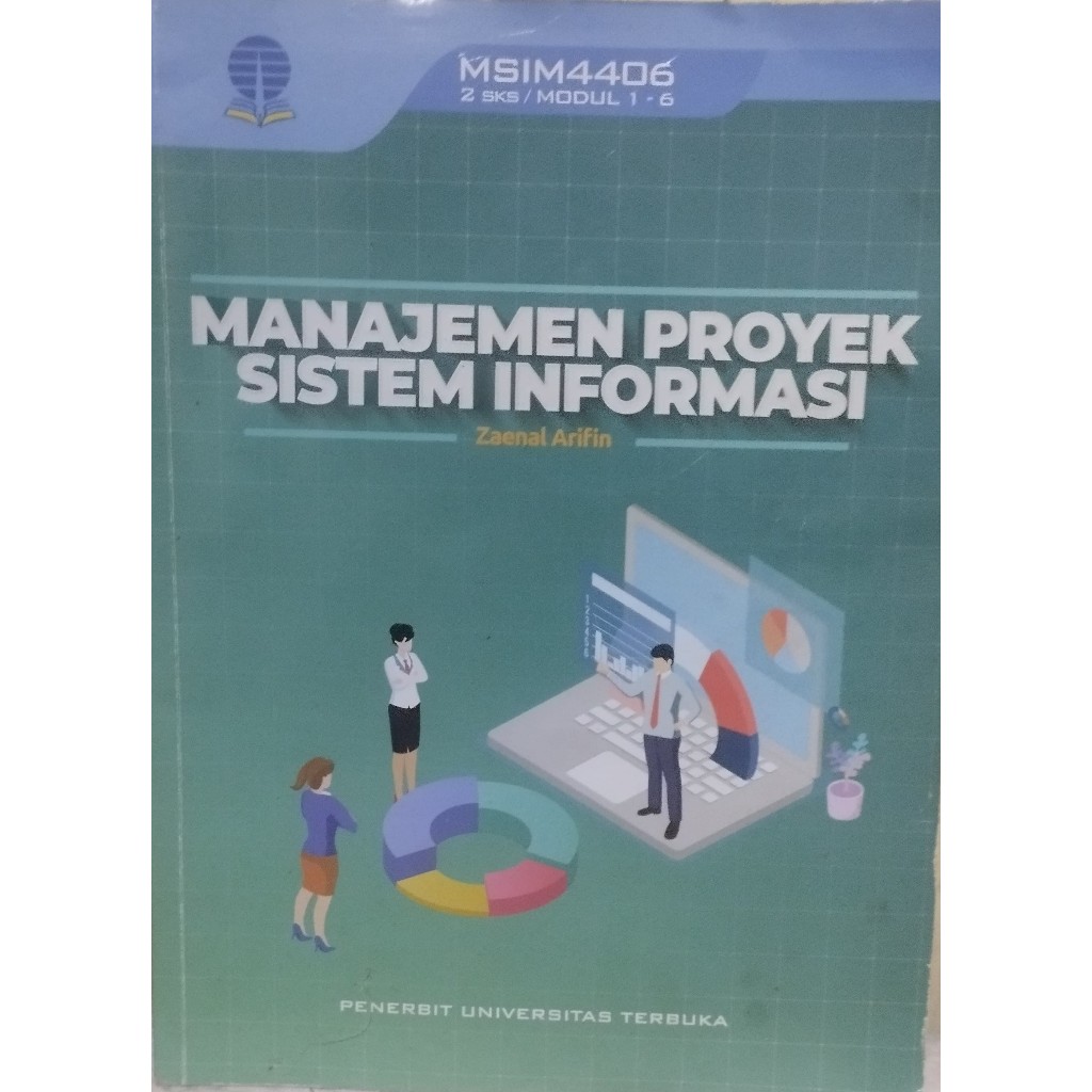 Jual Buku Modul Ut Msim Manajemen Proyek Sistem Informasi Shopee